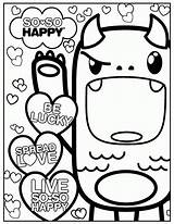 Kawaii Coloring Pages Cute Food Printable Color Colouring Print So Disney Animals Drawing Happy Kids Book Easy Animal Unicorn Getcolorings sketch template