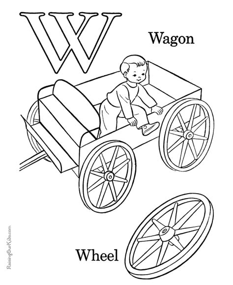 abc coloring sheets letter