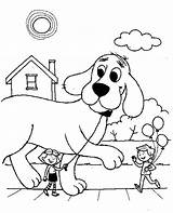 Clifford Coloring Dog Red Big Pages Printable Color Popular Getcolorings Coloringhome sketch template