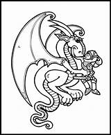 Coloring Pages Tales Dragon Library Clipart Cartoon Comments sketch template