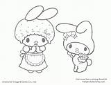 Coloring Pages Melody Kawaii Colouring Cute Animals Popular Library Clipart Choose Board sketch template
