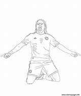 Coloriage Falcao Joueur Radamel Jugadores Futbol Colorir Pele Imprimer Messi Hellokids Ronaldo Cristiano Parfait Dessiner Páginas Coloriages sketch template