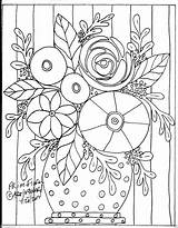 Karla Gerard Pattern Hooking Prim Visitar sketch template