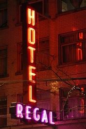regal hotel vancouver british columbia neon signs  waymarkingcom