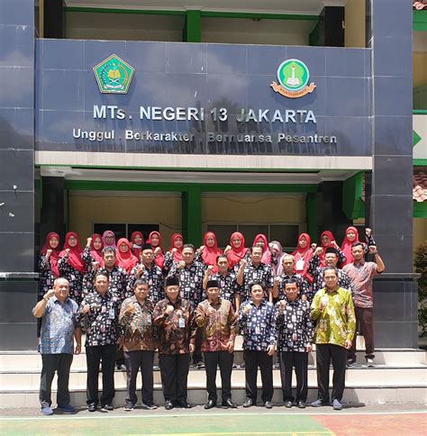 Monitoring Dan Evaluasi Asessmen Madrasah Di Mtsn 13 Jakarta Tahun 2023