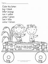 Coloring Pages Fall Sight Words Printable Word Color Hidden Letter Worksheets Kids Printables Print Popular Fun Name sketch template
