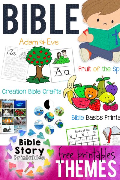 bible crafts printables bible story printables