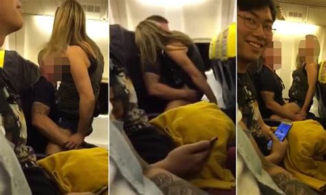 watch engaged man caught having sex with mistress on a plane to ibiza