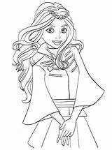 Descendants Coloring Pages Evie Disney Descendant Mal Uma Wicked Kids Printable Colouring Sheets Color Getcolorings Print Cute Getdrawings Colorings Fun sketch template