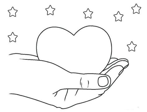 hearts  stars coloring pages heart coloring pages star coloring