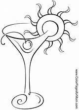 Coloring Pages Wine Adult sketch template