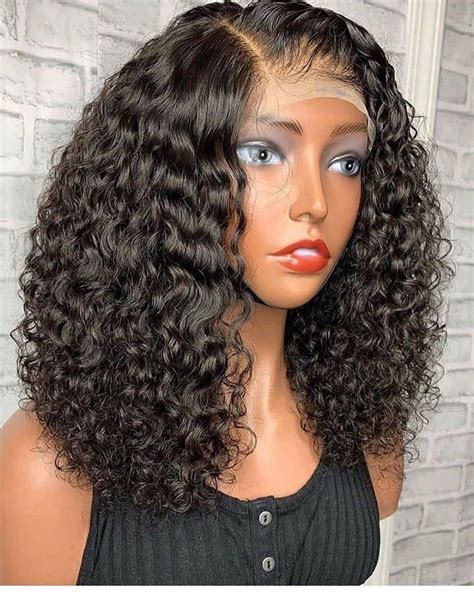 gamay hair glueless natural curly  lace front wigs  baby hair gv front brazilian