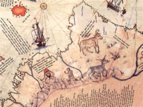 Piri Reis Map 1st Map To Show Americas And Antarctica 24 X