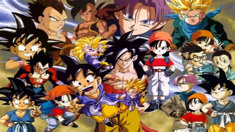 Dragon Ball Gt The Best Part Character Design Youtube