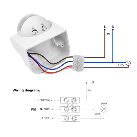 motion sensor switch wiring diagram alternator