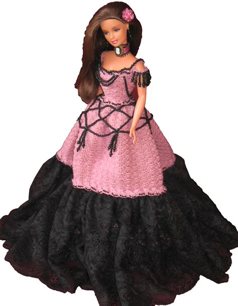 Abigail Ooak Barbie Barbie Gowns Barbie Dress Doll Dress Crochet