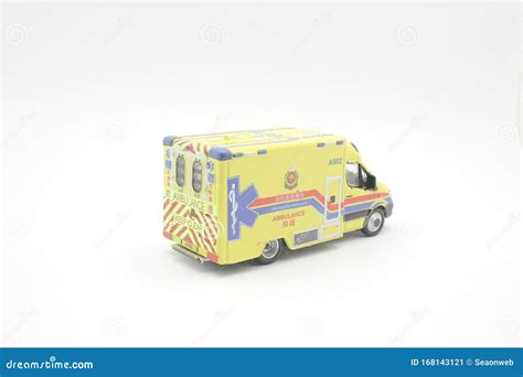 mini emergency car yellow ambulance medical service editorial photo image  city medic