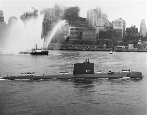 vintage american images uss nautilus launched the first nuclear