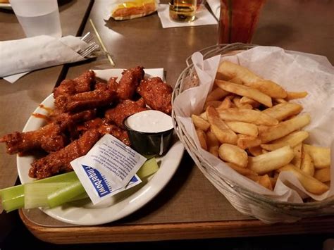 Buffalo Wings And Steak Fries Picture Of Jethro S Char House And Pub