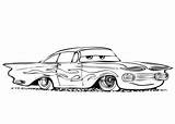 Coloring Pages Cars Ramone sketch template