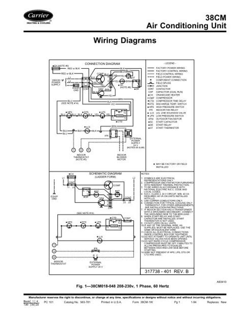 carrier heat pump package unit wiring diagram wiring diagram