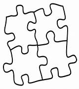 Puzzle Coloring Pages Pieces Piece Clipart Autism Jigsaw Drawing Awareness Sheet Clip Kids Printable Color Cliparts Use Print Clipartmag Blank sketch template