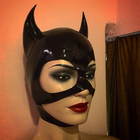 Catwoman Latex Mask ️ Trick Or Treat Pinterest Latex