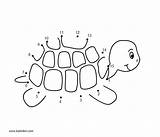 Sea Turtles Preschool Unterwasserwelt Zahlen sketch template