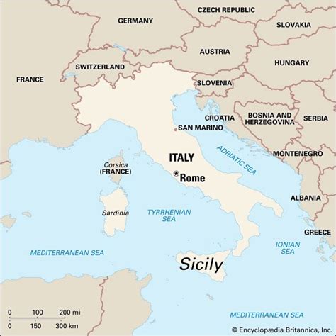 Sicily History Geography And People