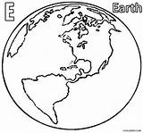 Earth Coloring Pages Printable Kids Print Space Cool2bkids Choose Board sketch template