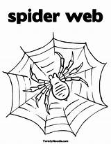 Coloring Pages Spiders Spider Colouring Popular Web Coloringhome sketch template