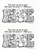Coloring Pages Spirit Fruit Bible Peace School Fruits Psalm Sunday Jesus Kids Clipart Lessons Colouring Scripture Forgiveness Church Craft Crafts sketch template