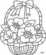 Pages Basket Flower Colouring Coloring Bordado Flowers Drawing Tela Ruso Dibujos Sheets Tablero Seleccionar Freecoloringpages Guardado Desde sketch template