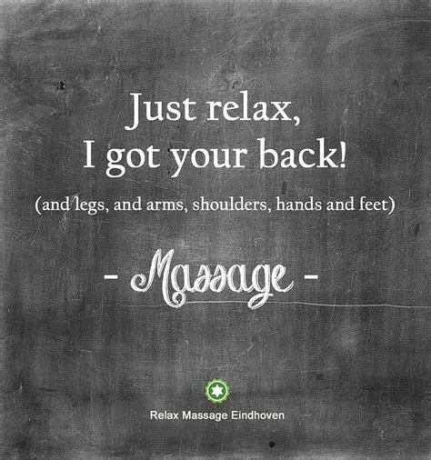 Perfect For The Back Of A Tshirt Massage Therapy Quotes Massage