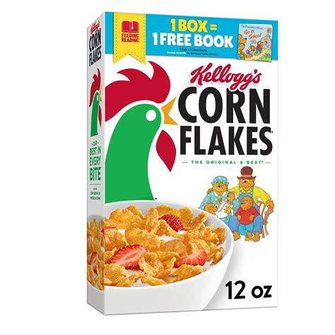 kelloggs corn flakes breakfast cereal original fat  food oz