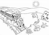 Coloring Thomas Pages Online Comments sketch template