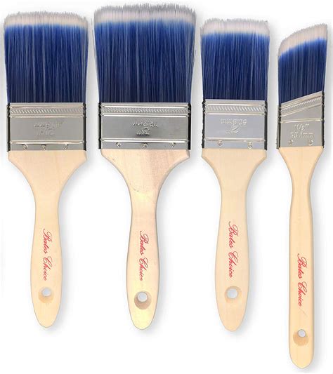 bates paint brushes  pieces      angled treated