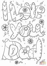Dad Coloring Pages Mom Print Fathers Printable Valentines Happy Father Valentine Cards Birthday Daddy Kids Color Supercoloring Printables Crafts Disney sketch template