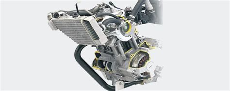 liquid cooled water cooled engine carbiketech