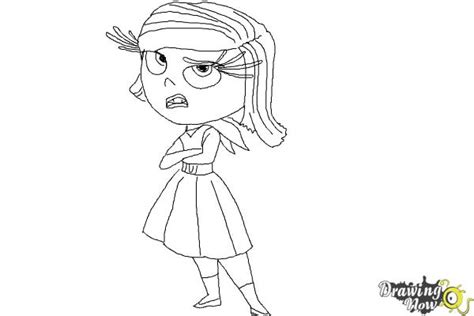 How To Draw Disgust From Inside Out Drawingnow