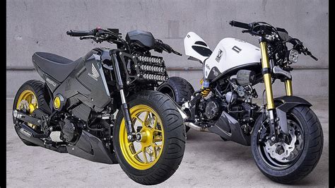 honda grom  custom streetfighter superbike