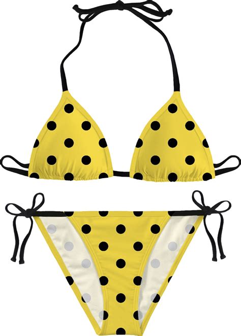 itsy bitsy teeny weeny yellow polka dot bikini
