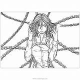 Xcolorings Colossal Eren Milla sketch template