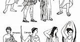 Ancient Greek Greece Clothes sketch template