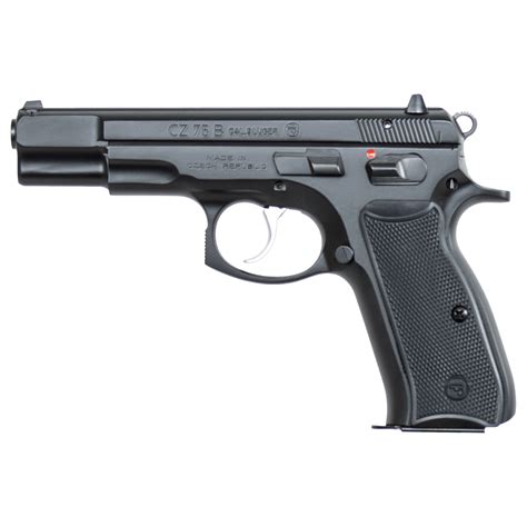 cz   mm luger  black pistol  rounds california compliant  stock firearms