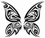 Butterfly Tribal Vector Clipart Wings Clip Cliparts Silhouette Graphic Designs Wing Library Idea Graphics 123freevectors Tattoo Panda Clipground Use Choose sketch template