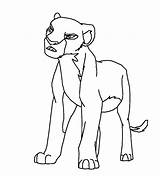 Nala sketch template