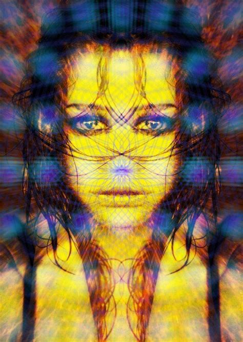 Psychedelic Digital Art By Kendall Franklin Pondly
