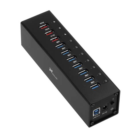 xcellon  port powered usb  aluminum hub   usb pchv