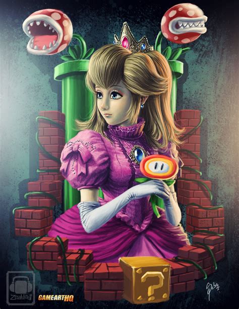 Image Princess Peach Fan Art  Supermarioglitchy4
